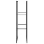 Leñero de acero negro 55x30x116 cm von , Brennholztaschen und -halter - Ref: Foro24-4018465, Preis: 34,75 €, Rabatt: %
