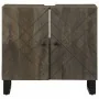 Mueble para lavabo de madera maciza de mango negro 62x33x58 cm von , Badezimmermöbel - Ref: Foro24-4017703, Preis: 91,79 €, R...