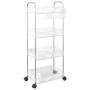 Carro de almacenamiento 4 niveles transparente 37x28x95 cm de , Carretillas de carga - Ref: Foro24-4012380, Precio: 37,61 €, ...