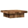 Mesa de centro madera de ingeniería envejecida 90x90x28 cm de , Mesas de centro - Ref: Foro24-856554, Precio: 109,52 €, Descu...