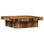Mesa de centro madera de ingeniería envejecida 90x90x28 cm de , Mesas de centro - Ref: Foro24-856554, Precio: 109,52 €, Descu...