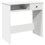Escritorio de madera contrachapada blanco 80x40x75 cm von , Schreibtische - Ref: Foro24-860472, Preis: 71,52 €, Rabatt: %