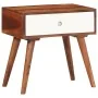 Mesa auxiliar madera maciza acacia 45x30x45 cm by , Side tables - Ref: Foro24-4102371, Price: 96,65 €, Discount: %