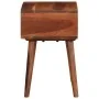 Mesa auxiliar madera maciza acacia 45x30x45 cm by , Side tables - Ref: Foro24-4102371, Price: 96,65 €, Discount: %