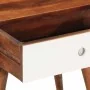 Mesa auxiliar madera maciza acacia 45x30x45 cm by , Side tables - Ref: Foro24-4102371, Price: 96,65 €, Discount: %