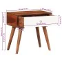 Mesa auxiliar madera maciza acacia 45x30x45 cm by , Side tables - Ref: Foro24-4102371, Price: 96,65 €, Discount: %