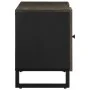 Mueble de TV madera maciza de mango negro 105x33x46 cm by , CD and DVD storage - Ref: Foro24-4017684, Price: 101,69 €, Discou...