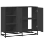 Aparador de madera de ingeniería negro 92x35x76 cm von , Sideboards - Ref: Foro24-849019, Preis: 111,93 €, Rabatt: %