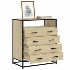 Cajonera de madera contrachapada roble sonoma 70x41x83,5 cm von , Schubladen - Ref: Foro24-849090, Preis: 124,64 €, Rabatt: %