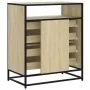 Cajonera de madera contrachapada roble sonoma 70x41x83,5 cm de , Cajoneras - Ref: Foro24-849090, Precio: 124,62 €, Descuento: %
