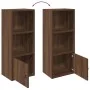 Estantería de madera de ingeniería marrón roble 31x24x77 cm von , Bücherregale und Regale - Ref: Foro24-860334, Preis: 40,70 ...