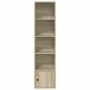 Estantería de madera de ingeniería roble sonoma 31x24x127 cm de , Librerías y estanterías - Ref: Foro24-860348, Precio: 53,00...
