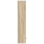 Estantería de madera de ingeniería roble sonoma 31x24x127 cm de , Librerías y estanterías - Ref: Foro24-860348, Precio: 53,00...