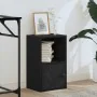 Estantería de madera de ingeniería roble negro 31x24x52 cm de , Librerías y estanterías - Ref: Foro24-860320, Precio: 36,24 €...