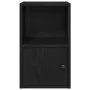 Estantería de madera de ingeniería roble negro 31x24x52 cm de , Librerías y estanterías - Ref: Foro24-860320, Precio: 36,24 €...