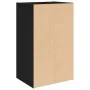 Estantería de madera de ingeniería roble negro 31x24x52 cm de , Librerías y estanterías - Ref: Foro24-860320, Precio: 36,24 €...