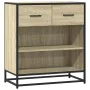 Aparador madera ingeniería roble Sonoma 68x35x76 cm by , Sideboards - Ref: Foro24-848985, Price: 98,32 €, Discount: %