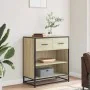 Aparador madera ingeniería roble Sonoma 68x35x76 cm by , Sideboards - Ref: Foro24-848985, Price: 98,32 €, Discount: %