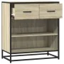 Aparador madera ingeniería roble Sonoma 68x35x76 cm by , Sideboards - Ref: Foro24-848985, Price: 98,32 €, Discount: %