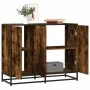 Aparador madera de ingeniería roble ahumado 94x35x76 cm von , Sideboards - Ref: Foro24-849006, Preis: 93,69 €, Rabatt: %