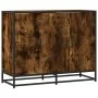 Aparador madera de ingeniería roble ahumado 94x35x76 cm von , Sideboards - Ref: Foro24-849006, Preis: 93,69 €, Rabatt: %