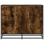 Aparador madera de ingeniería roble ahumado 94x35x76 cm von , Sideboards - Ref: Foro24-849006, Preis: 93,69 €, Rabatt: %