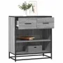Aparador madera ingeniería gris sonoma 68x35x76 cm de , Aparadores - Ref: Foro24-848987, Precio: 84,00 €, Descuento: %