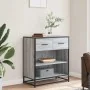 Aparador madera ingeniería gris sonoma 68x35x76 cm de , Aparadores - Ref: Foro24-848987, Precio: 84,00 €, Descuento: %
