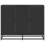 Aparador de madera de ingeniería negro 94x35x76 cm von , Sideboards - Ref: Foro24-849004, Preis: 97,27 €, Rabatt: %