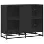 Aparador de madera de ingeniería negro 94x35x76 cm von , Sideboards - Ref: Foro24-849004, Preis: 97,27 €, Rabatt: %