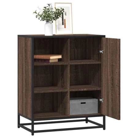 Aparador de madera de ingeniería roble marrón 62x35x76 cm de , Aparadores - Ref: Foro24-848998, Precio: 81,48 €, Descuento: %