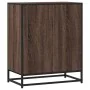 Aparador de madera de ingeniería roble marrón 62x35x76 cm de , Aparadores - Ref: Foro24-848998, Precio: 81,48 €, Descuento: %