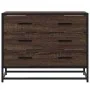 Cómoda de madera contrachapada roble marrón 70x41x56 cm von , Schubladen - Ref: Foro24-849078, Preis: 91,52 €, Rabatt: %