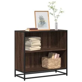 Armario de madera de ingeniería roble oscuro 80,5x35x76 cm by , Bookcases and shelves - Ref: Foro24-849108, Price: 90,18 €, D...