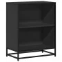 Estantería librería madera ingeniería negra 60x35x76 cm de , Librerías y estanterías - Ref: Foro24-849099, Precio: 64,29 €, D...