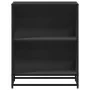 Estantería librería madera ingeniería negra 60x35x76 cm de , Librerías y estanterías - Ref: Foro24-849099, Precio: 64,29 €, D...