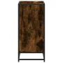 Estantería madera ingeniería color roble ahumado 60x35x76 cm by , Bookcases and shelves - Ref: Foro24-849101, Price: 62,41 €,...