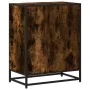 Estantería madera ingeniería color roble ahumado 60x35x76 cm by , Bookcases and shelves - Ref: Foro24-849101, Price: 62,41 €,...