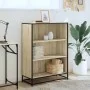 Estantería madera ingeniería color roble 80,5x35x107,5 cm von , Bücherregale und Regale - Ref: Foro24-849120, Preis: 91,33 €,...