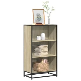 Estantería madera contrachapada color roble 60x35x107,5 cm by , Bookcases and shelves - Ref: Foro24-849115, Price: 87,39 €, D...