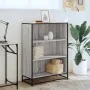 Estantería madera ingeniería gris sonoma 80,5x35x107,5 cm by , Bookcases and shelves - Ref: Foro24-849122, Price: 94,05 €, Di...