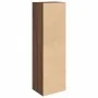 Estantería de madera de ingeniería marrón roble 31x24x102 cm de , Librerías y estanterías - Ref: Foro24-860343, Precio: 52,67...