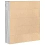 Estantería de madera de ingeniería gris sonoma 89x24x101,5 cm by , Bookcases and shelves - Ref: Foro24-860405, Price: 94,79 €...