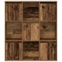 Estantería madera de ingeniería color envejecido 89x24x101,5 cm by , Bookcases and shelves - Ref: Foro24-860407, Price: 101,9...