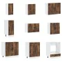 Mueble cocina Kalmar roble ahumado 14 pzas madera contrachapada de , Armarios de cocina - Ref: Foro24-3314976, Precio: 1,00 €...