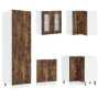 Mueble cocina Kalmar roble ahumado 14 pzas madera contrachapada de , Armarios de cocina - Ref: Foro24-3314976, Precio: 1,00 €...