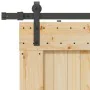 Puerta corredera con herrajes madera maciza de pino 70x210 cm by , Doors - Ref: Foro24-3332700, Price: 171,82 €, Discount: %