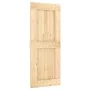 Puerta corredera con herrajes madera maciza de pino 85x210 cm von , Türen - Ref: Foro24-3332702, Preis: 197,00 €, Rabatt: %