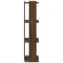 Librería 3 estantes madera ingeniería roble marrón 60x30x120 cm de , Librerías y estanterías - Ref: Foro24-860271, Precio: 61...