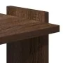 Librería 3 estantes madera ingeniería roble marrón 60x30x120 cm de , Librerías y estanterías - Ref: Foro24-860271, Precio: 61...